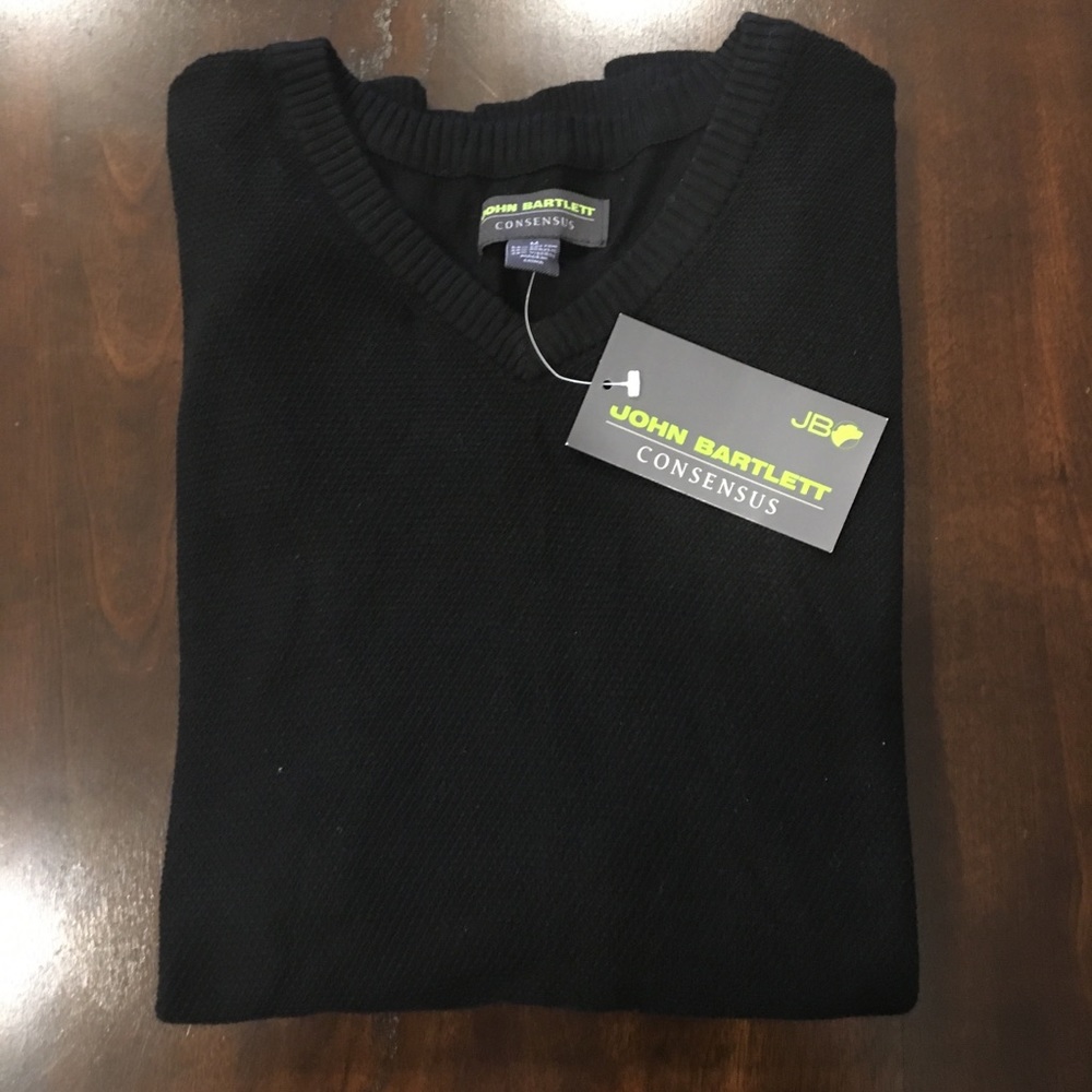 John Bartlett Consensus Black Sweater